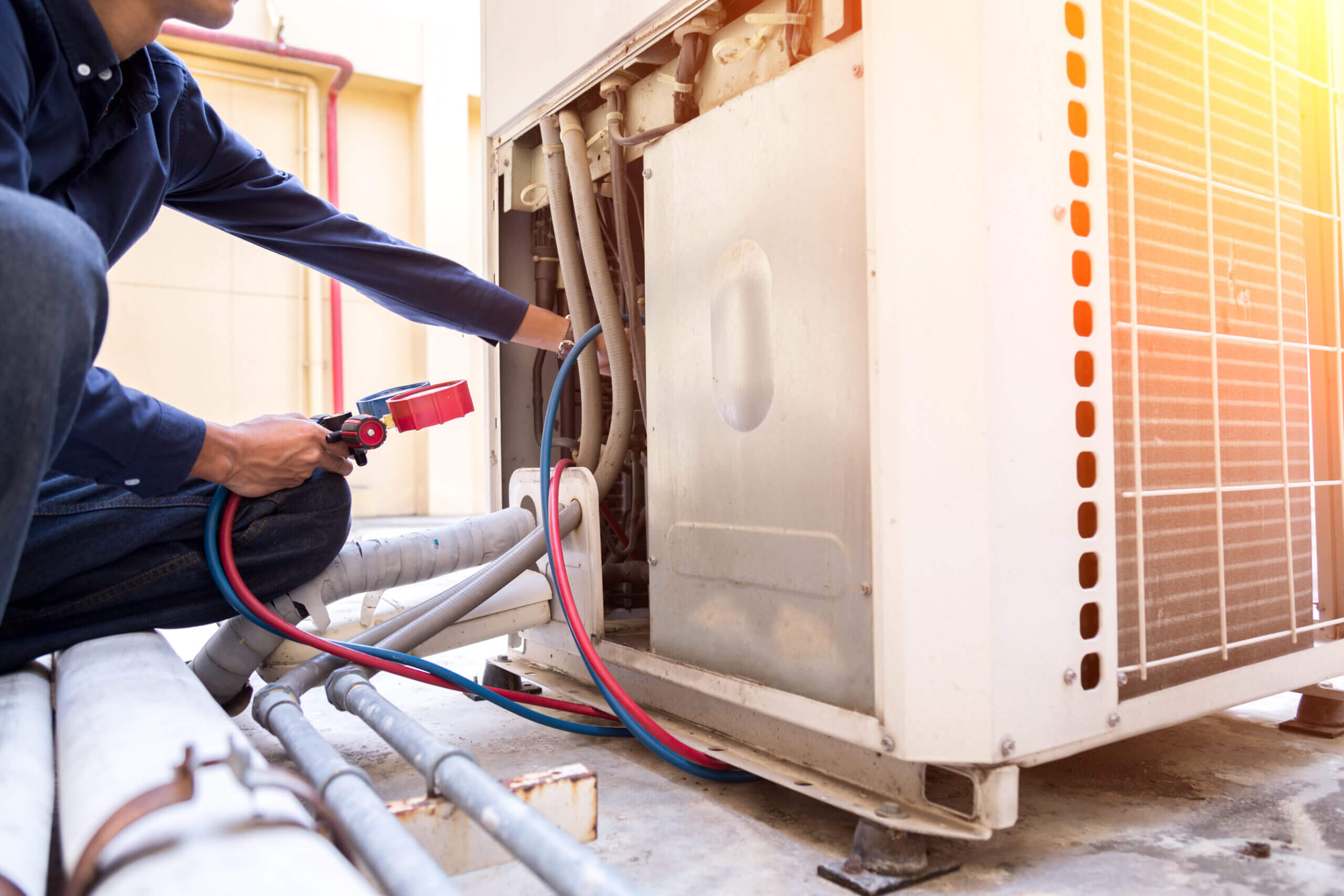 Sealed system refrigerator repair